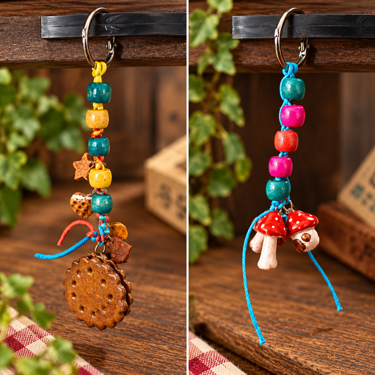 Handmade Keychain Charms