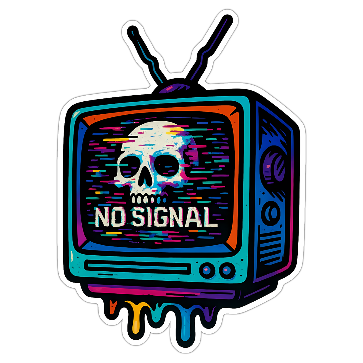 No signal Sticker