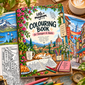 Little Mayhem Colouring  World Book.