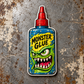 Monster Glue Fridge Magnet